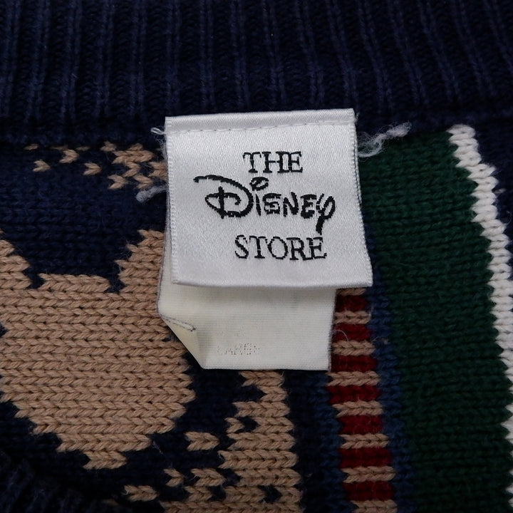 Vintage 90s Mickey Mouse Coogi Style Disney Sweater