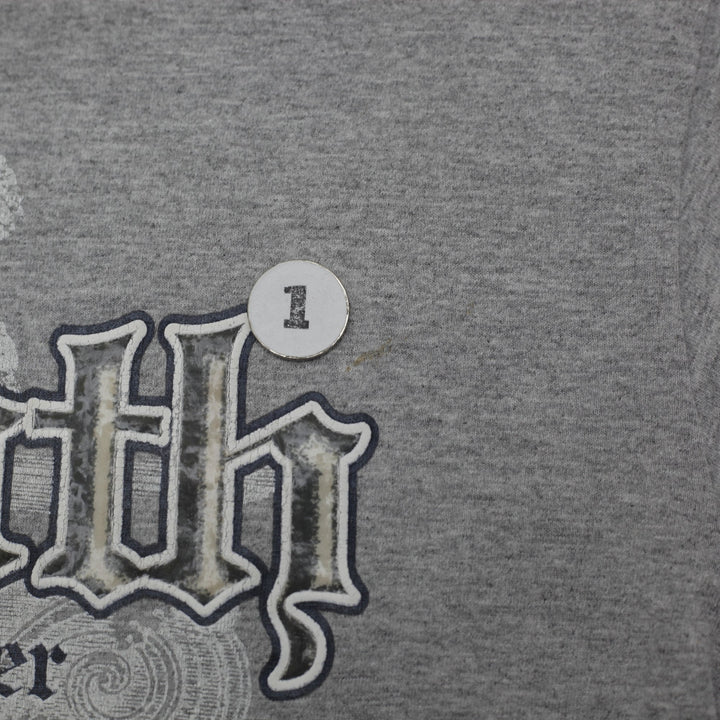 Y2K Mens South Signature Series Gothic Graphic Ringer T-Shirt Size M