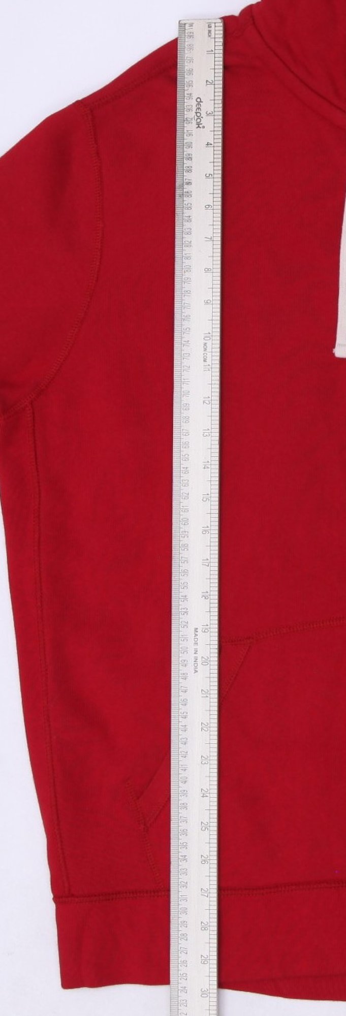 Mens Polo Ralph Lauren Hoodie Red Full Zip Embroidered Logo | Migration_Hoodies - View 6 | Fashion Rerun