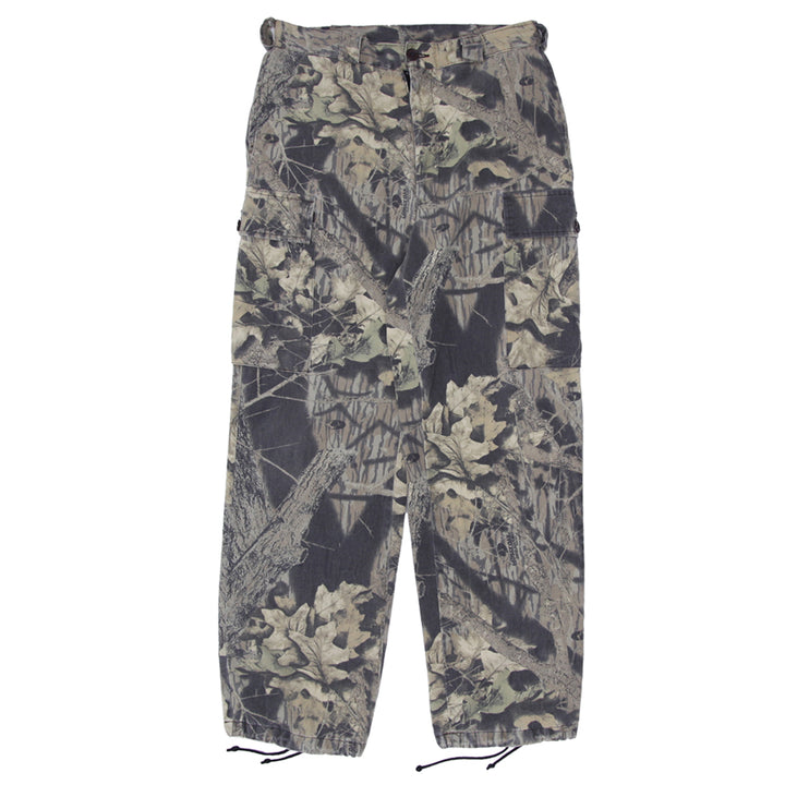 Mens Golden Retriever Mossy Oack Forest Camo Cargo Pants - Fashion Rerun Vintage Migration_Pants