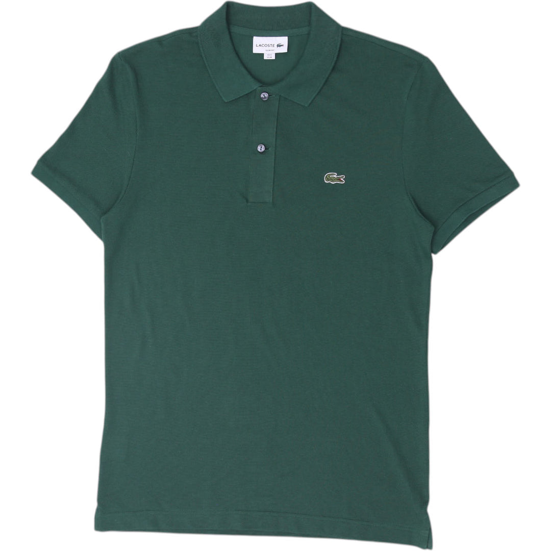 Mens Lacoste Slim Fit Short Sleeve Piqué Polo T-Shirt Size M