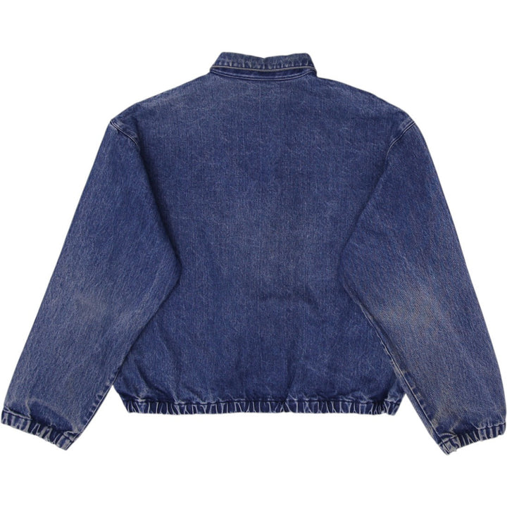 Vintage Mens Polo Ralph Lauren Trucker Denim Jacket Size | Migration_Jackets - Side View | Fashion Rerun