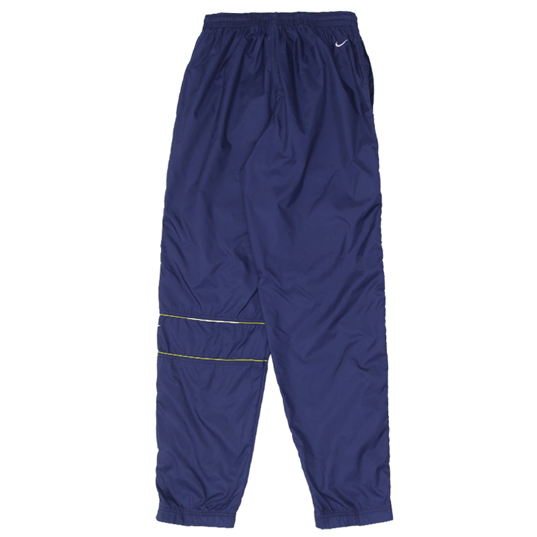 NIKE 90s 00s nylon pants 刺繍vintage 極太 Shop Vintage 90's Nike Swoosh Embroidered Nylon Track Pants Navy