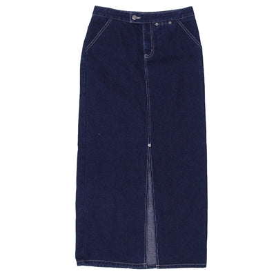 Y2K Denim Maxi Skirt - Fashion Rerun Vintage Migration_Skirt