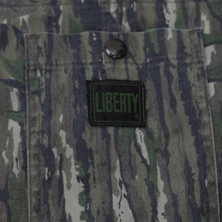 Vintage Mens Liberty Overalls Realtree Camouflage Workwear Pants | Migration_Pants - Back View | Fashion Rerun