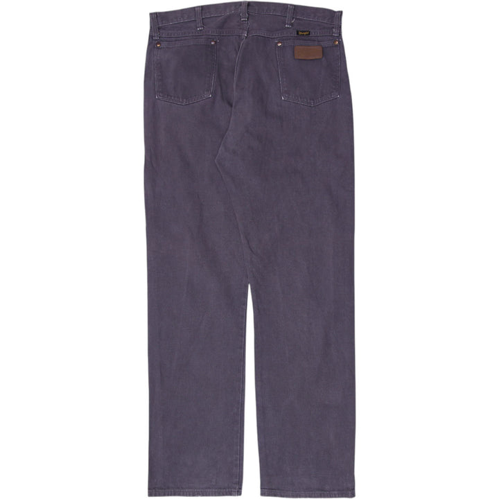 Mens Wrangler 13MWZGG Straight Denim Jeans Size 36x34 | Migration_Jeans - Side View | Fashion Rerun