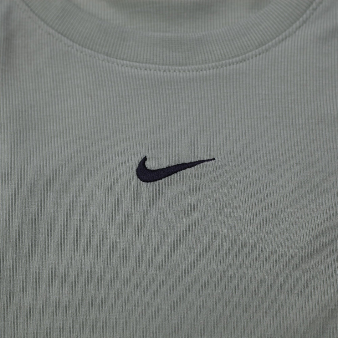 Ladies Nike Sportswear Essential Ribbed Crop Tank Top Size S
