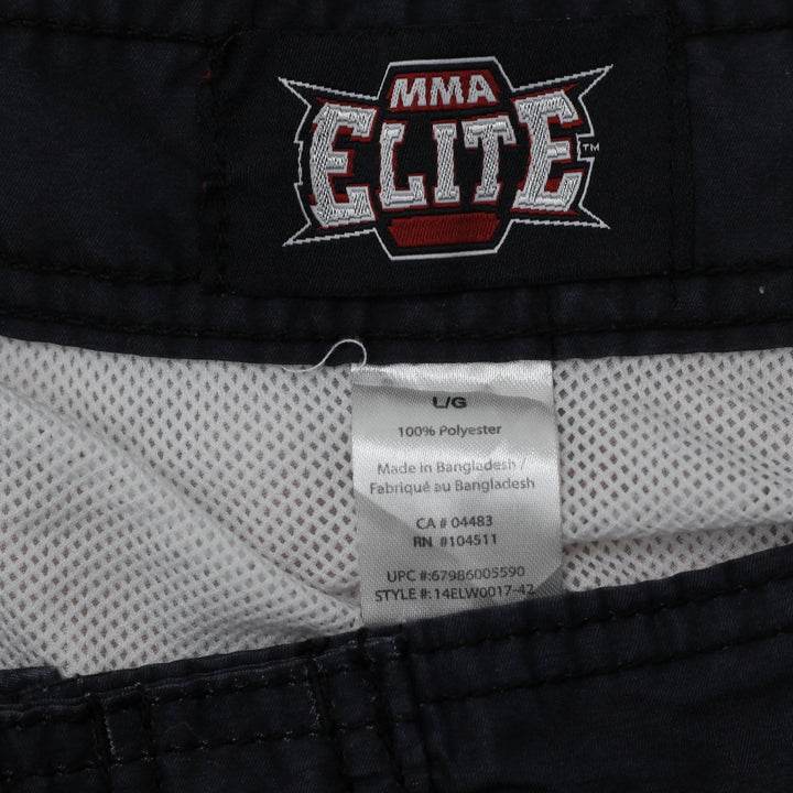 Y2K Mens MMA Elite All Over Print Board Shorts L