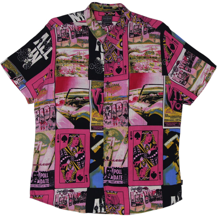 Guess Graphic Short Sleeve Shirt Size XL | Migration_Shirts MJ DROP | Fashion Rerun