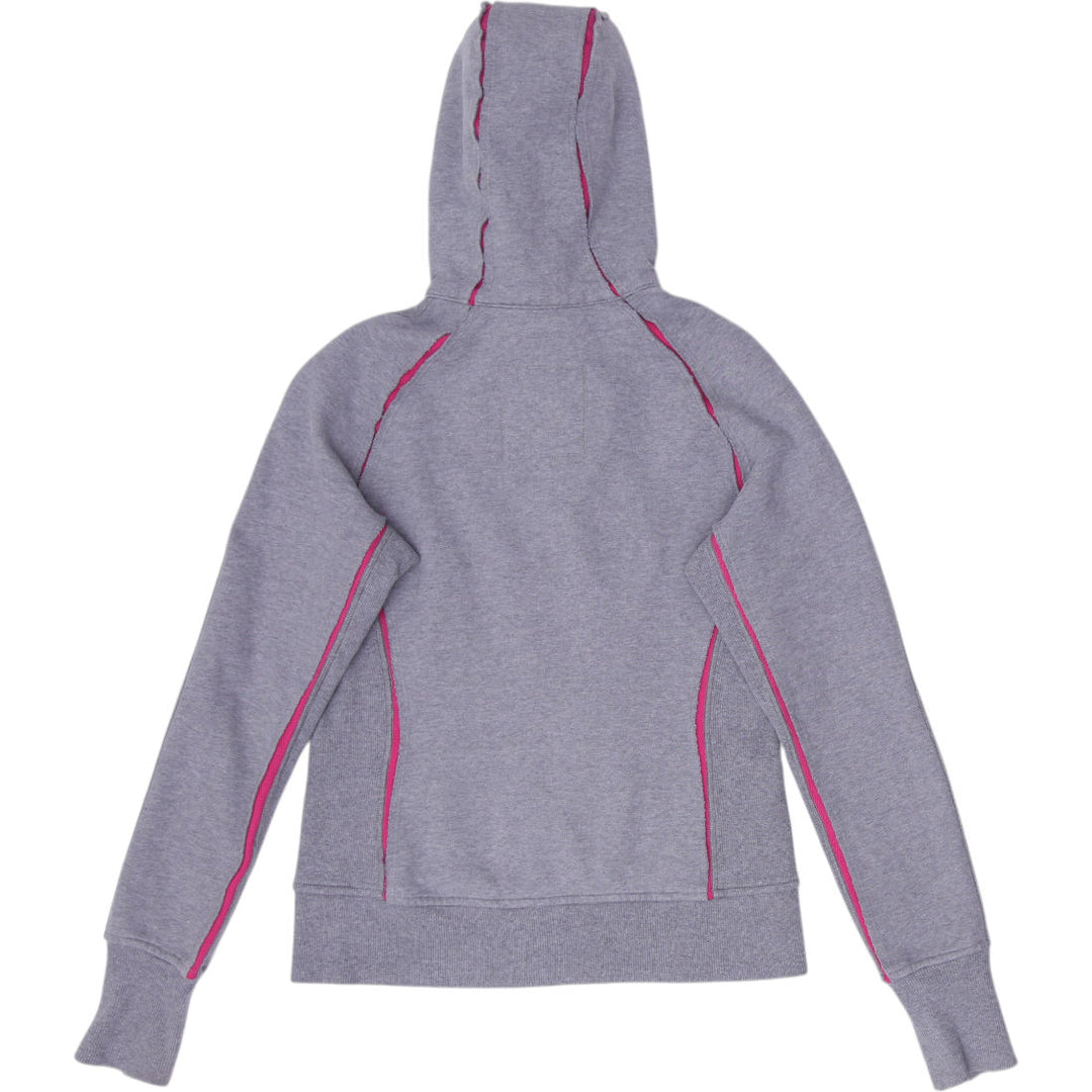 Ladies Lululemon Full Zip Hoodie Gray Pink
