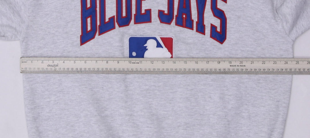 Vintage Mens Russell Athletic Sweatshirt Gray Toronto Blue Jays MLB Graphic | Migration_Sweatshirt - View 10 | Fashion Rerun