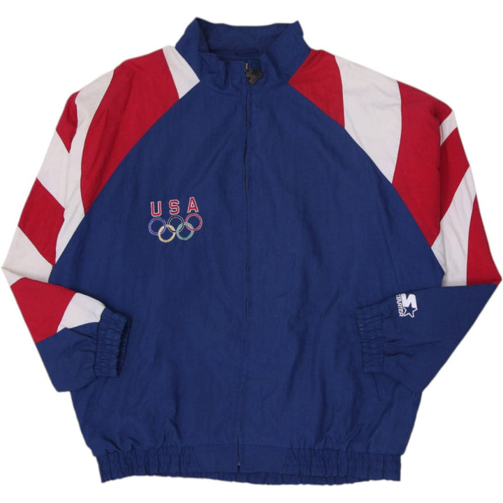 Vintage 90s Team USA Olympics Eagle Windbreaker Light Jacket Size XL | Migration_Jackets | Fashion Rerun