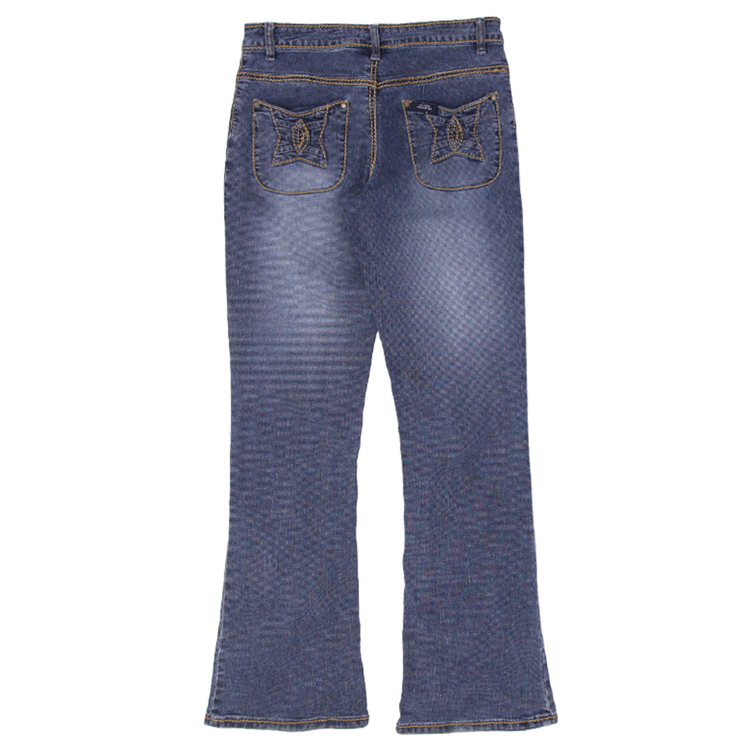 Y2K Ladies U.S. Polo Association Flared Jeans