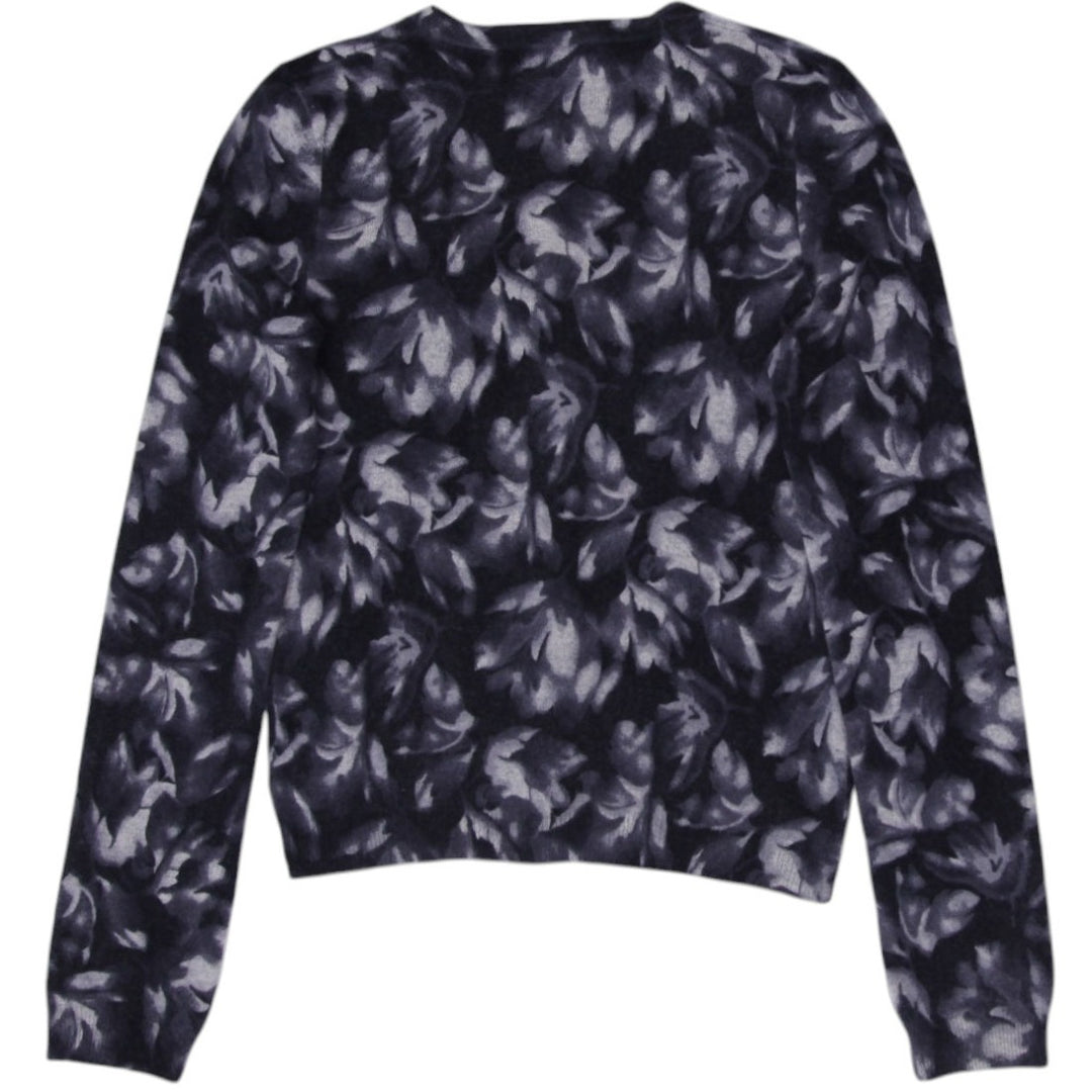 Ladies Jones New York Pure 2 Ply Cashmere Front Button Sweater