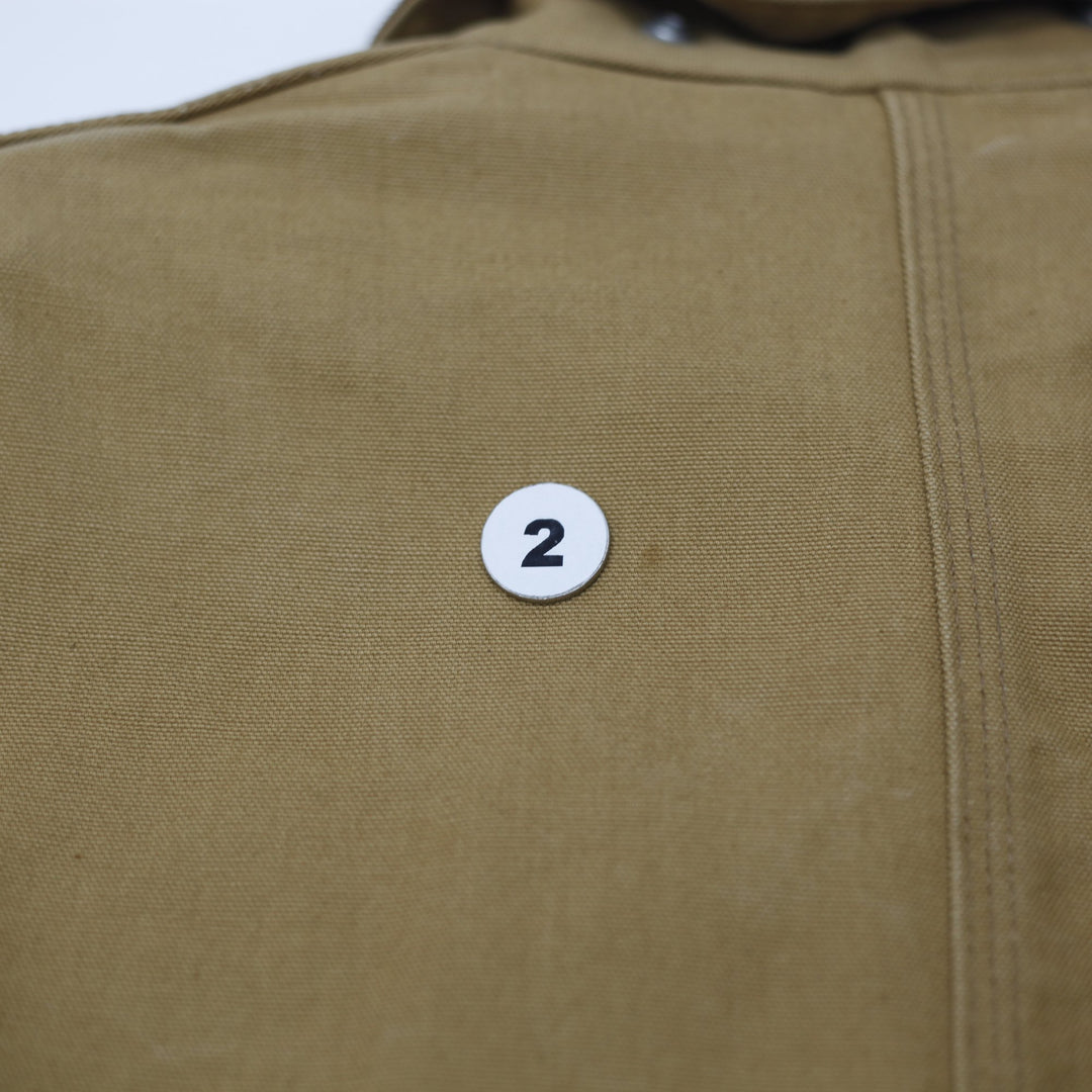 Vintage 90s Carhartt C01 BRN Blanket Lined Jacket Size 50