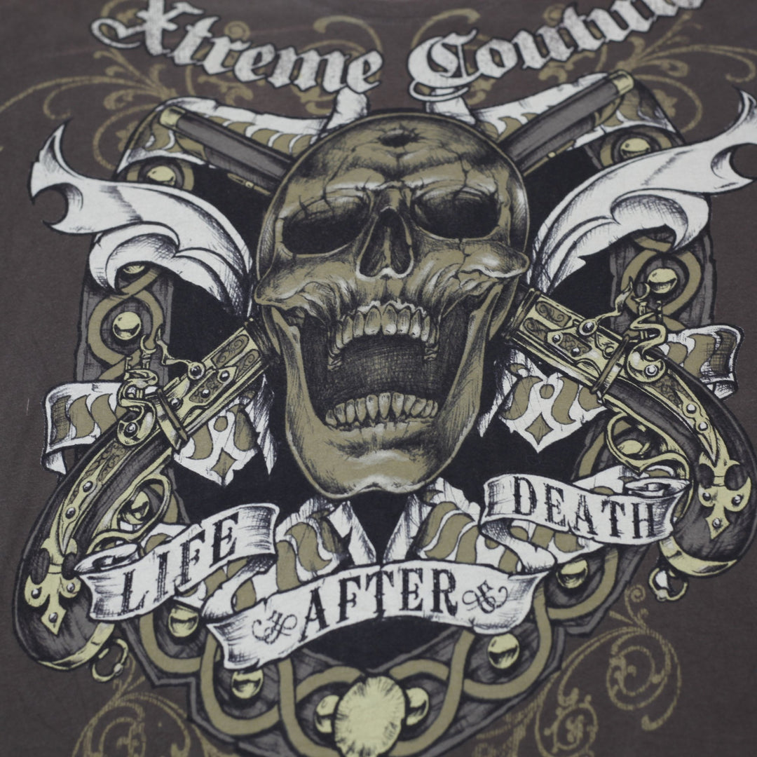 Y2K Mens Xtreme Couture Graphic T-Shirt Size M