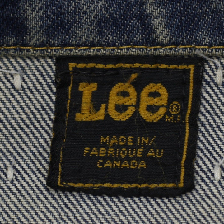 Vintage Ladies Lee Denim Trucker Jacket Washed Blue