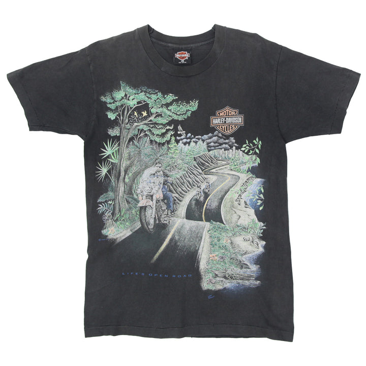 1996 Vintage Harley Davidson Biker T-Shirt Single Stitch Made In USA M