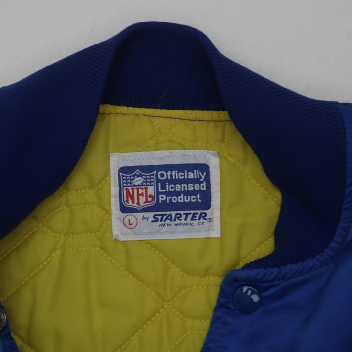 Vintage Starter NFL Los Angeles Chargers Bomber Jacket Size L, Made In USA - Fashion Rerun Vintage Migration_Jacket