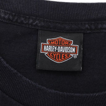 Vintage Black Harley-Davidson Hawaii Graphic T-Shirt
