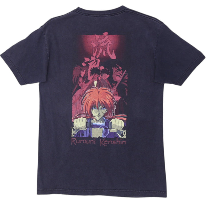 Vintage 90’s Rurouni Kenshin T-Shirt Manga Anime | Migration_T-Shirts - Side View | Fashion Rerun