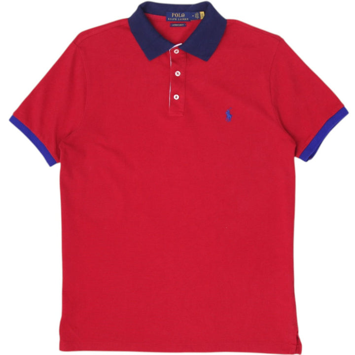 Polo Ralph Lauren Custom Slim Fit Blue Details Shirt Size M | Migration_T-Shirts | Fashion Rerun