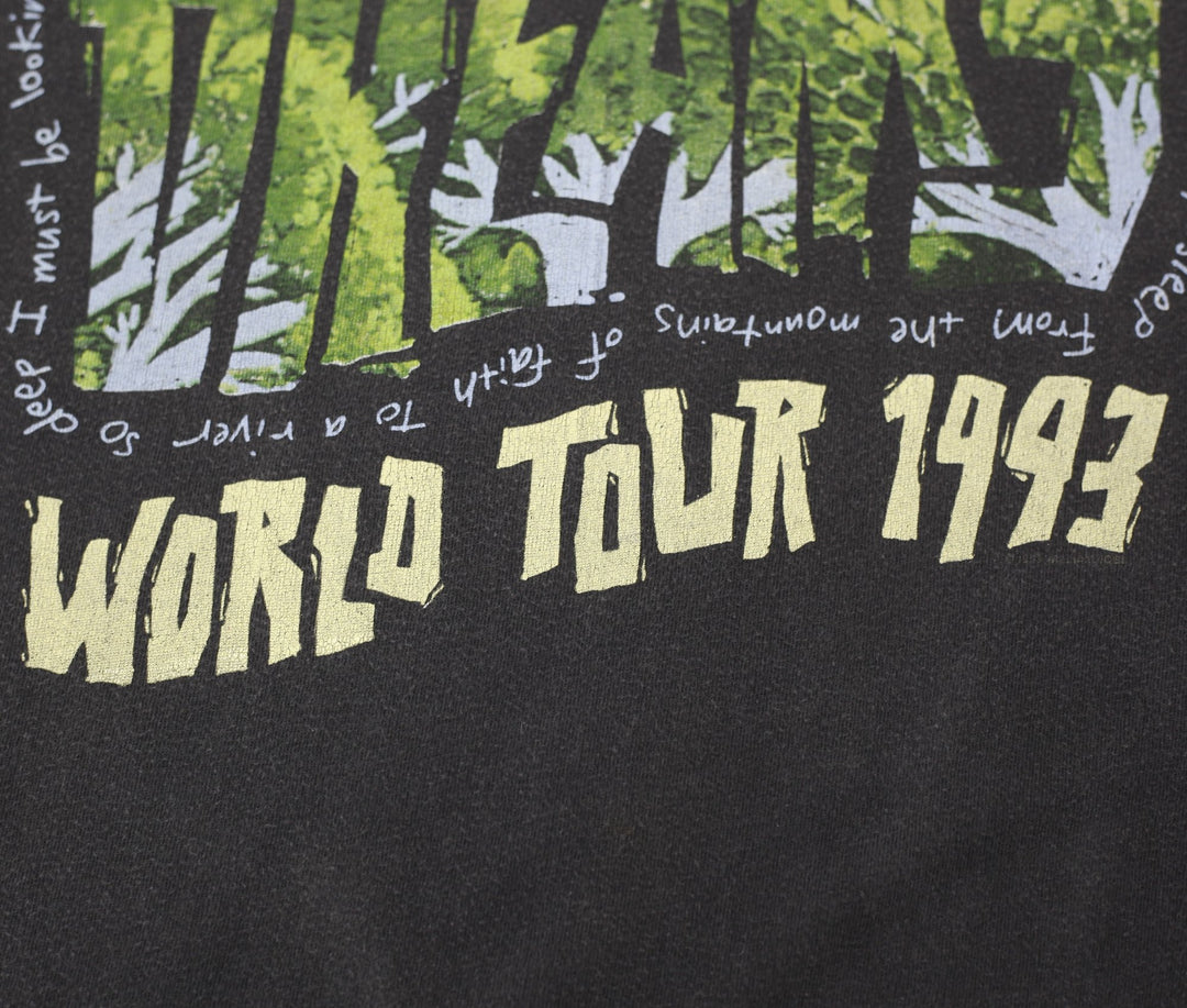 Vintage 1993 Billy Joel River of Dreams World Tour T-Shirt Made In USA XL | Migration_T-Shirts - Detail View | Fashion Rerun