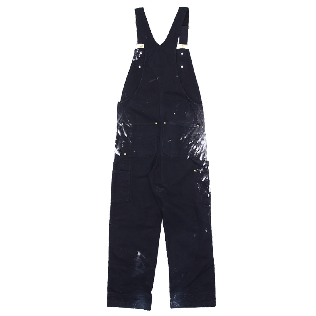 Shop Vintage 90's Carhartt R01 BLK Black Duck Double Knee Bib