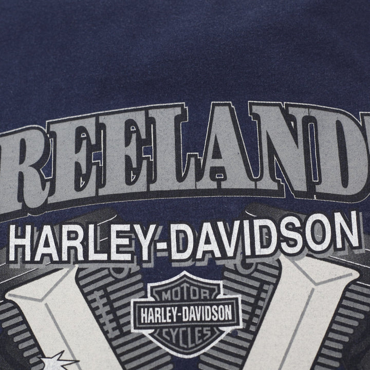 Vintage Harley-Davidson Flames Long Sleeve T-Shirt Size L | Migration_T-Shirts - View 7 | Fashion Rerun