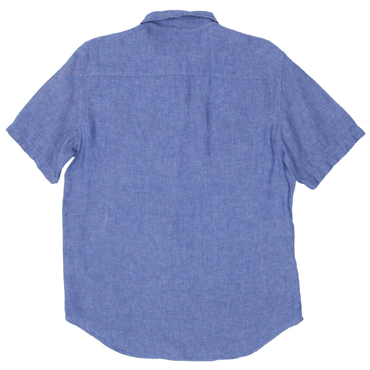 Mens Club Monaco Slim Fit 100% Linen Shirt - Fashion Rerun Vintage Migration_Shirt