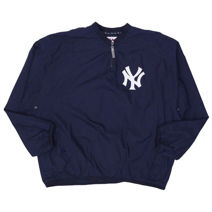 Vintage New York Yankees Majestic Authentic Collection Pullover Jacket | Migration_Jacket UAENAT20 | Fashion Rerun