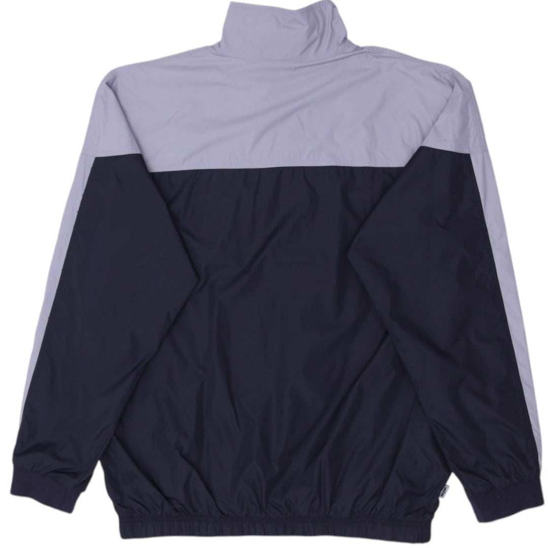 Vintage Mens Nike Windbreaker Black Grey Full Zip Lightweight Jacket M | Migration_Jackets - Side View | Fashion Rerun