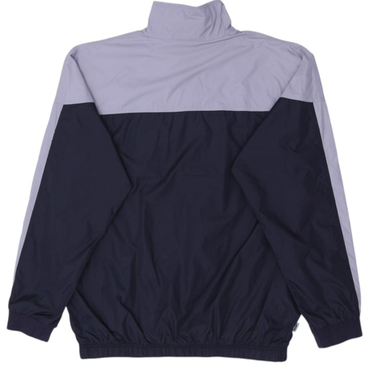 Vintage Mens Nike Windbreaker Black Grey Full Zip Lightweight Jacket M | Migration_Jackets - Side View | Fashion Rerun