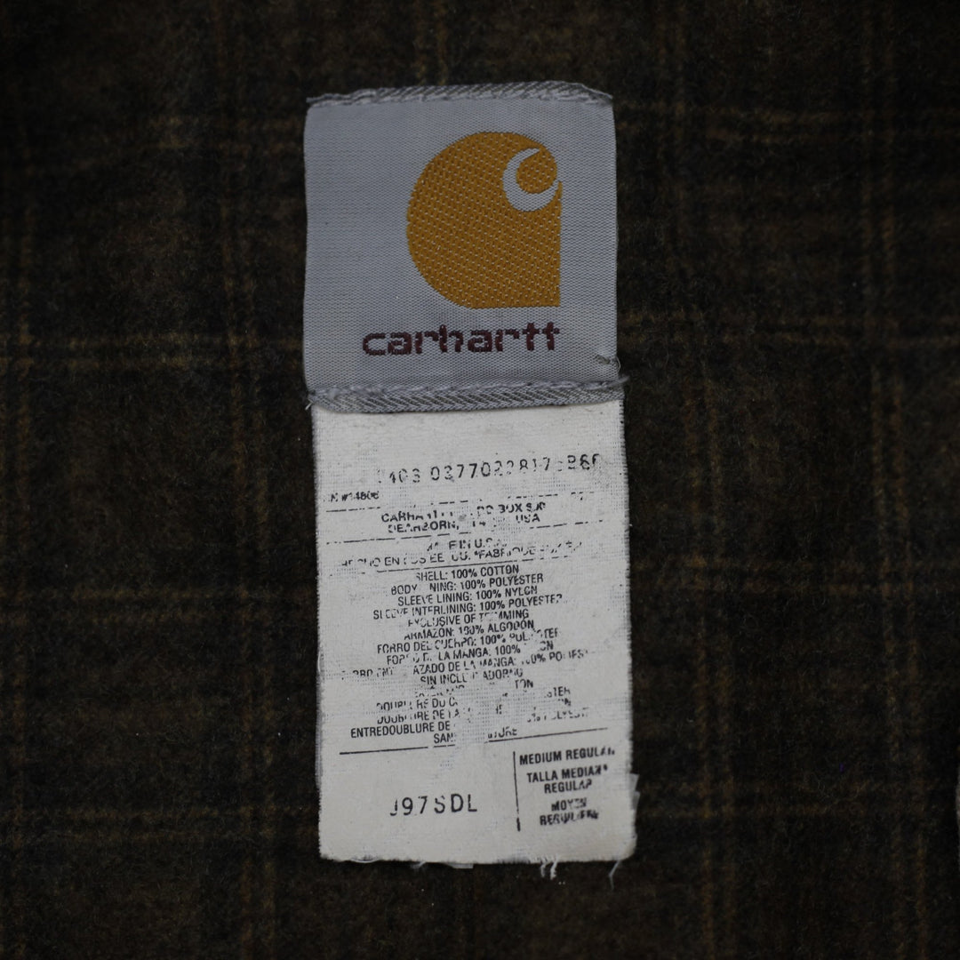 Vintage Carhartt J97 SDL Sandstone Detroit Jacket Size M
