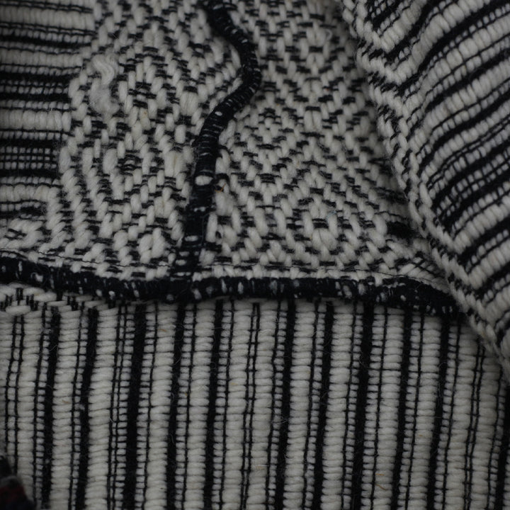 Vintage Hand-Knit Hooded Baja Sweater Jacket Button Front - Fashion Rerun Vintage Migration_Sweaters