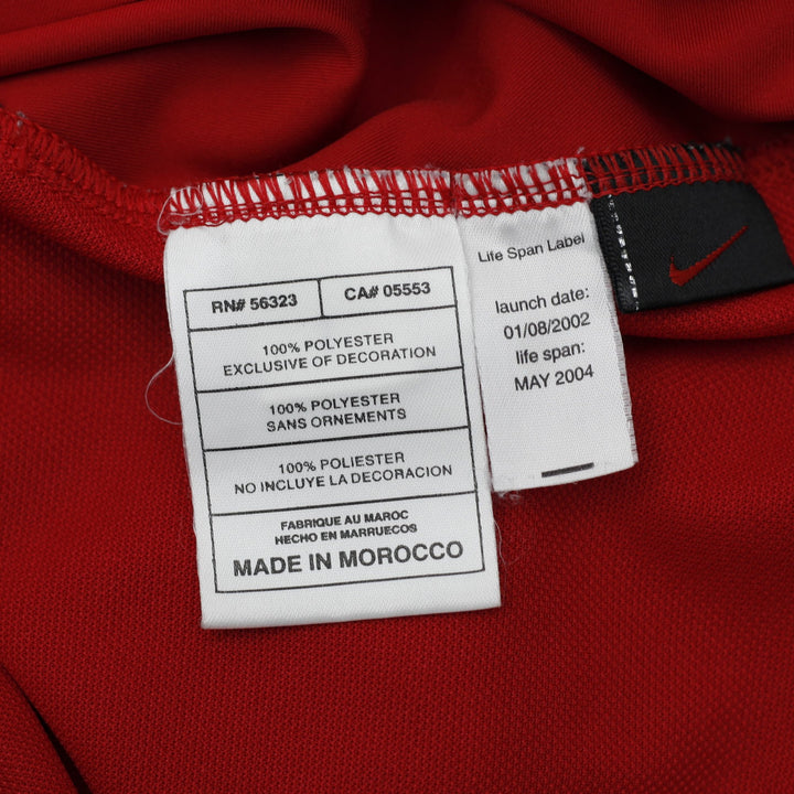 Mens Nike Manchester United 2004-2006 Red Soccer Vodafone Jersey XL | Migration_Jerseys - Detail View | Fashion Rerun