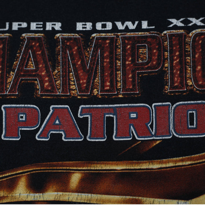 Vintage 20s New England Patriots T-Shirt Super Bowl XXXVIII Champions Ring