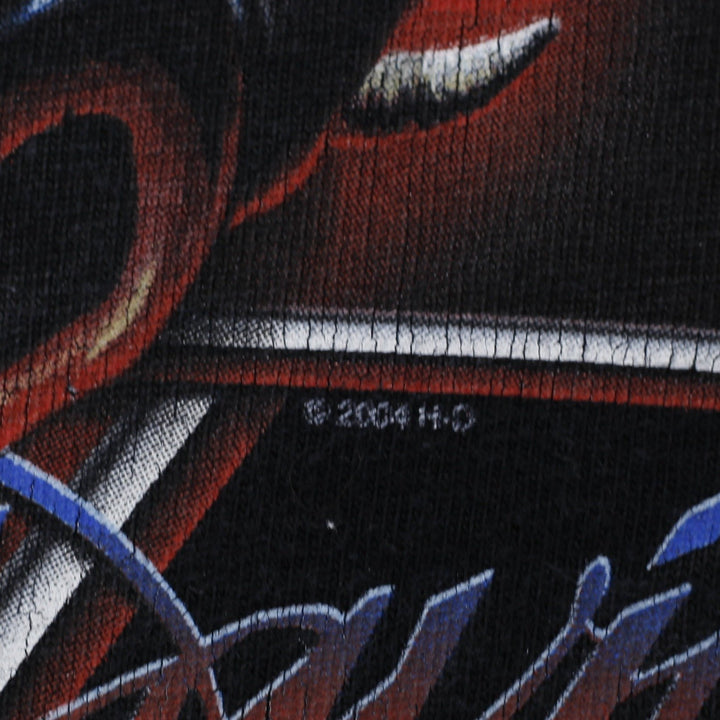 Vintage Harley-Davidson Who Let The Hogs Out Black Graphic T-Shirt Made In USA L