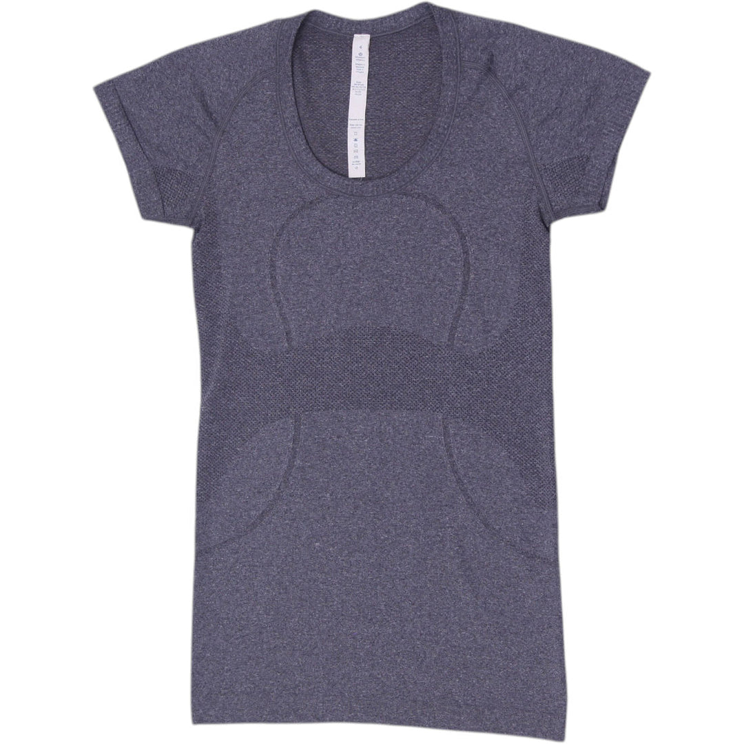 Y2K Ladies Lululemon Seamless Athletic Workout Running Tee  Size 4