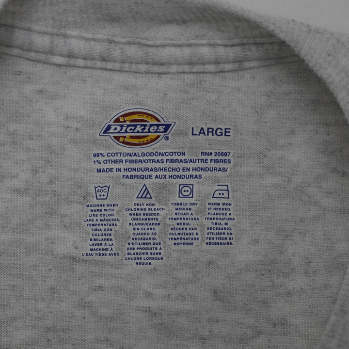 Mens Dickies Heavyweight Short-Sleeve Pocket T-Shirt Size L