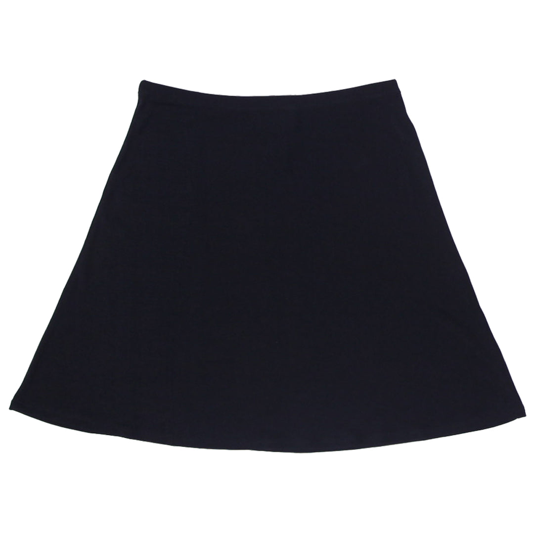 Y2K Ladies Portocruz Front Slit Black Skirt