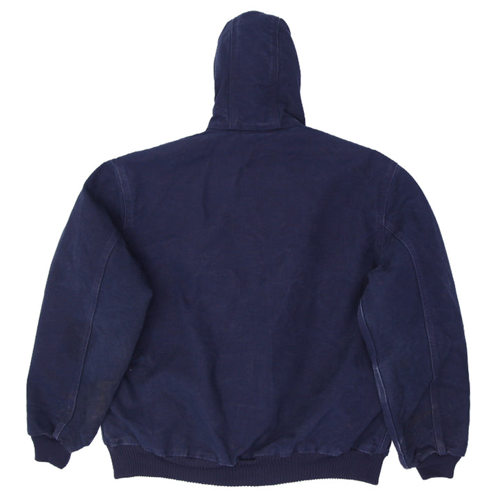 Mens Carhartt J140 DNY Quilted Lining Canvas Work Jacket Made In USA