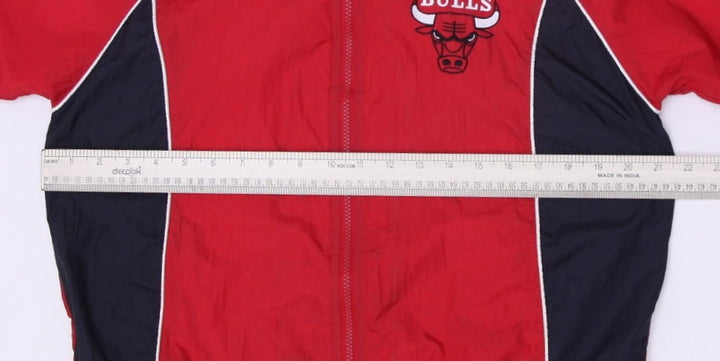 Vintage Youth Boys Jumpball Club Chicago Bulls Windbreaker Zipper Jacket L (14/16) | Migration_Jackets - View | Fashion Rerun