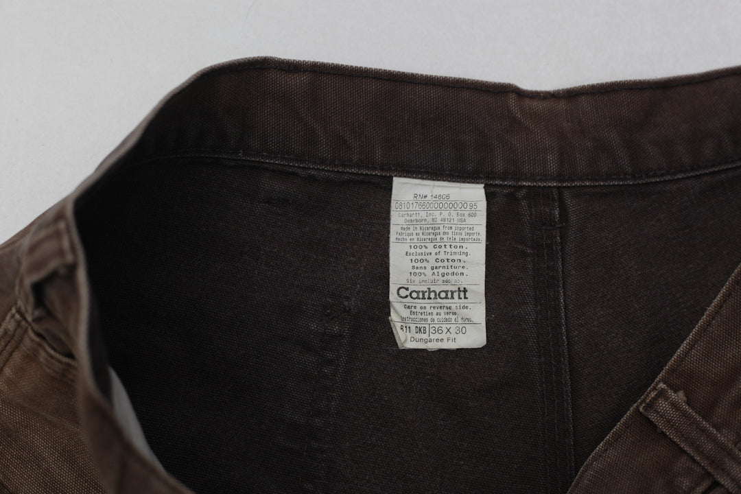 Mens Dungaree Fit Carpenter Work B11 DKB Carhartt Pants