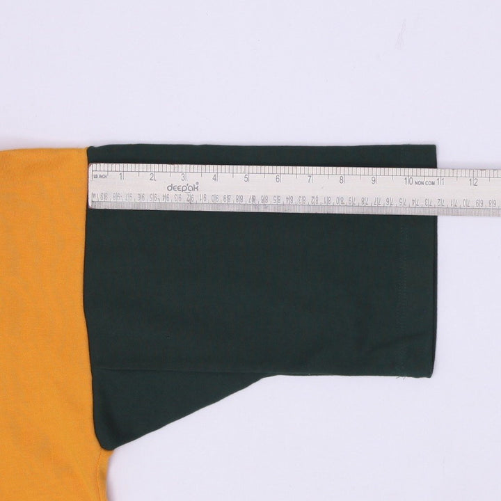 Vintage Australia Wallabies Rugby Polo T-Shirt Gold & Green