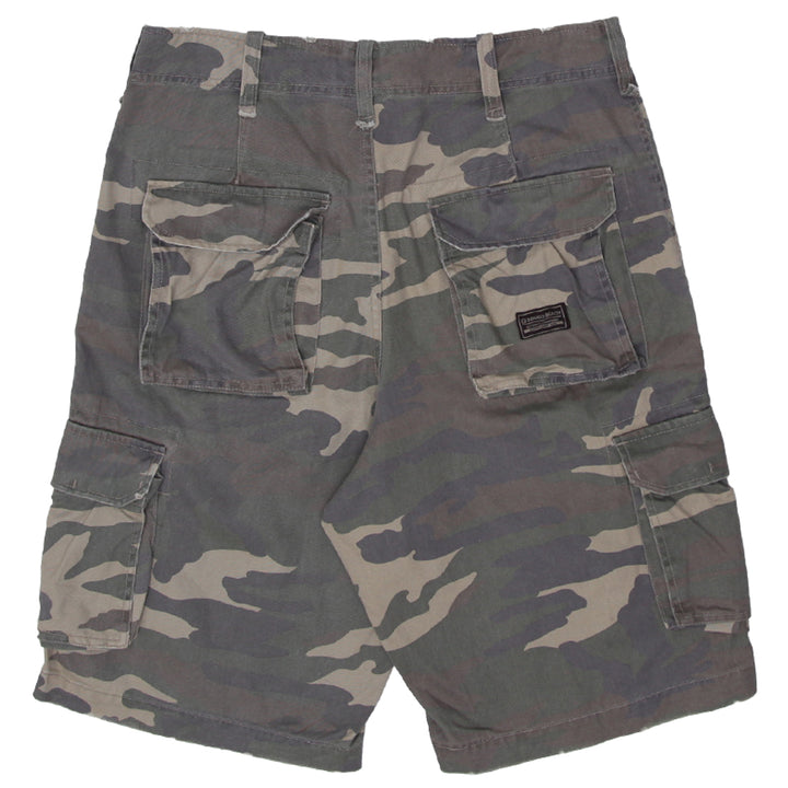 Mens Bongo Beach Camouflage Cargo Shorts - Fashion Rerun Vintage Migration_Shorts