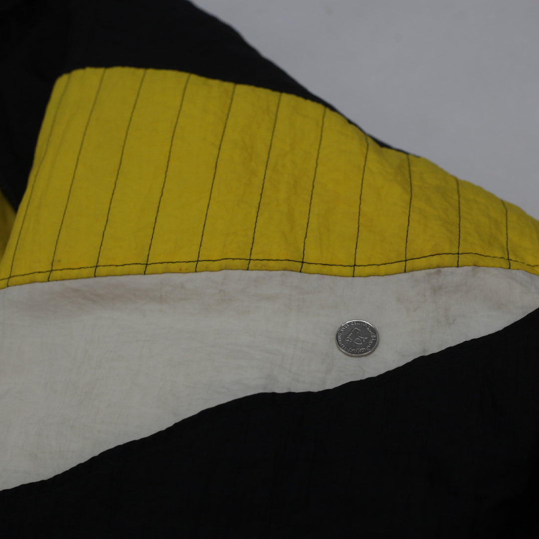 Vintage Starter Boston Bruins Quarter Zip Quilt Hooded Jacket L - Fashion Rerun Vintage Migration_Jacket