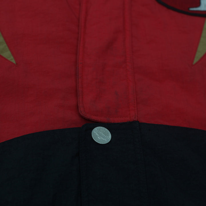 Vintage NFL Pro Line San Francisco 49Ers Quilted Jacket by Apex One Size M - Fashion Rerun Vintage Migration_Jacket