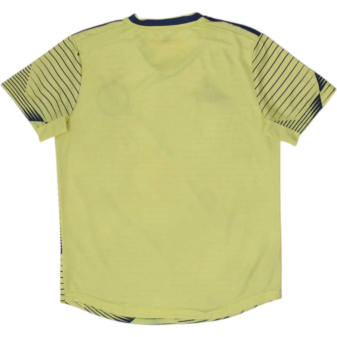 Mens Adidas Colombia 2018-19 Home Football Jersey Adidas Yellow Size L World Cup
