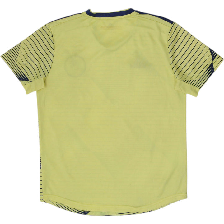 Mens Adidas Colombia 2018-19 Home Football Jersey Adidas Yellow Size L World Cup